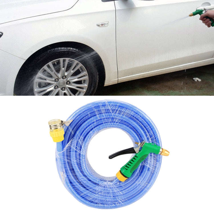 25M High Pressure Garden Car Hose Spray Washing Water Gun Sprayer Cleaner Nozzle(Green)