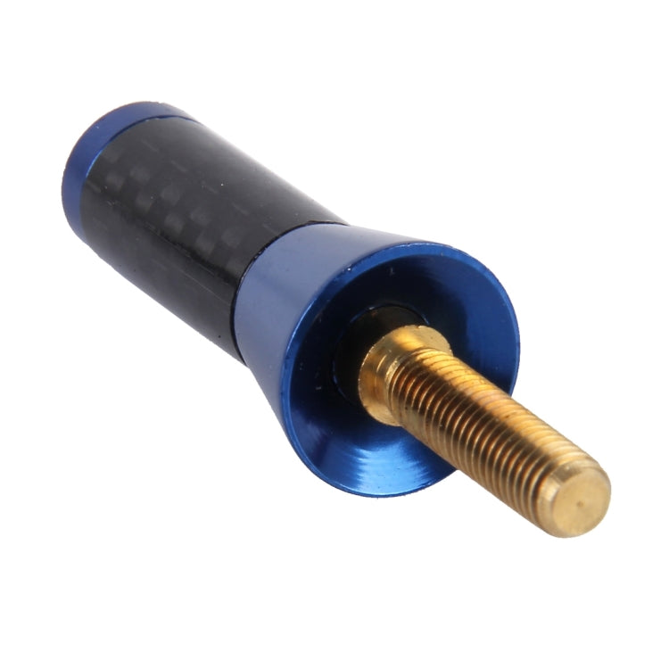 Carbon Fiber Aluminum Short Antenna Polished Universal Screws Base(Small Size)