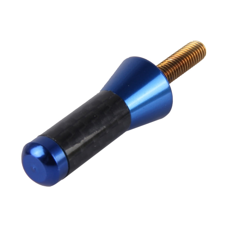Carbon Fiber Aluminum Short Antenna Polished Universal Screws Base(Small Size)
