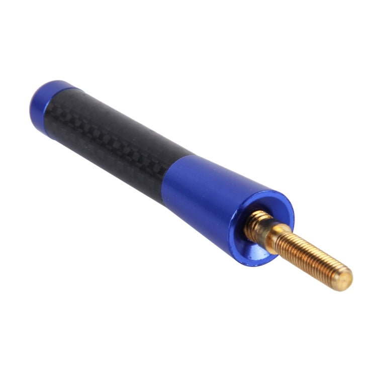 Carbon Fiber Aluminum Short Antenna Polished Universal Screws Base(Medium Size)