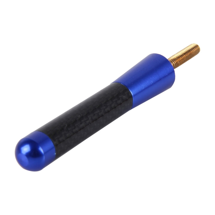 Carbon Fiber Aluminum Short Antenna Polished Universal Screws Base(Medium Size)