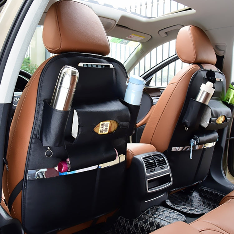 Auto Car Seat Back Organizer Car Seat Hanging Bag Storage for Drinks Umbrellas and Napkin Bags