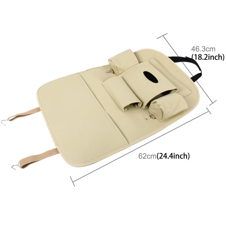 Auto Car Seat Back Organizer Car Seat Hanging Bag Storage for Drinks Umbrellas and Napkin Bags