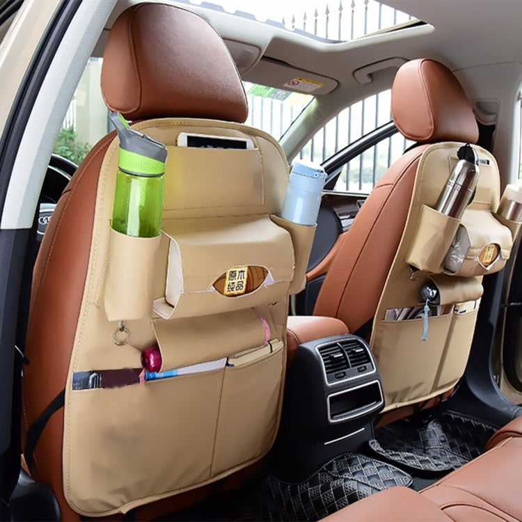 Auto Car Seat Back Organizer Car Seat Hanging Bag Storage for Drinks Umbrellas and Napkin Bags