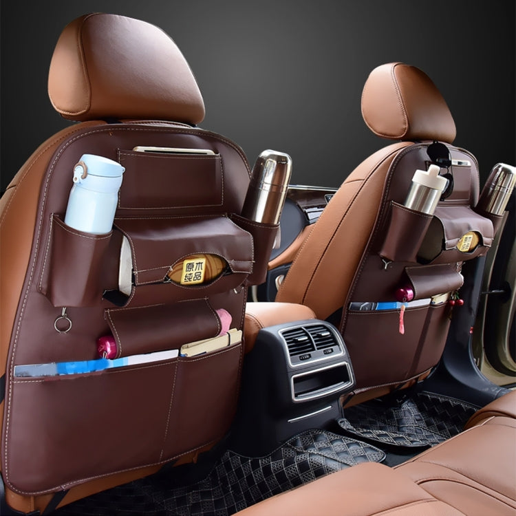 Auto Car Seat Back Organizer Car Seat Hanging Bag Storage for Drinks Umbrellas and Napkin Bags