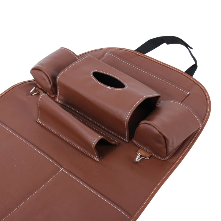 Auto Car Seat Back Organizer Car Seat Hanging Bag Storage for Drinks Umbrellas and Napkin Bags