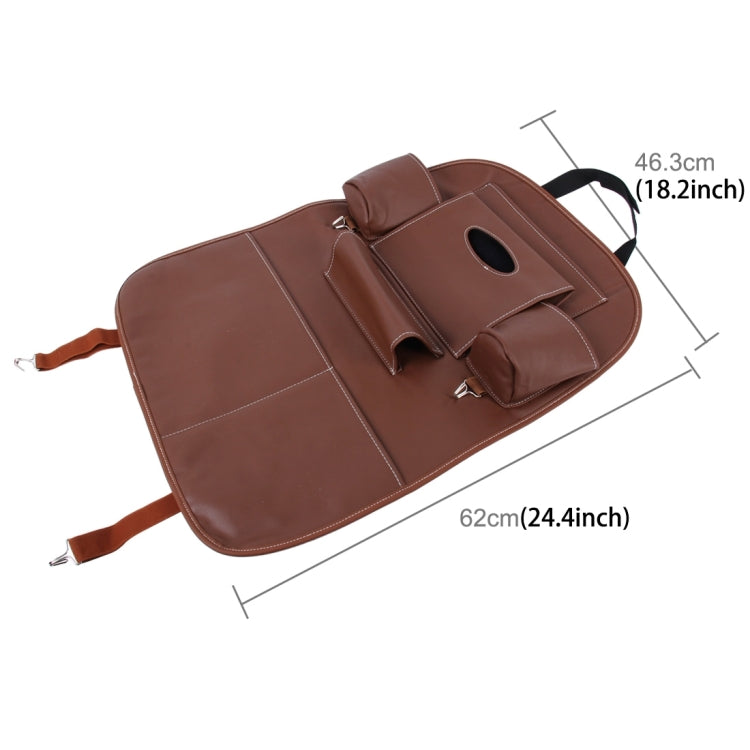 Auto Car Seat Back Organizer Car Seat Hanging Bag Storage for Drinks Umbrellas and Napkin Bags