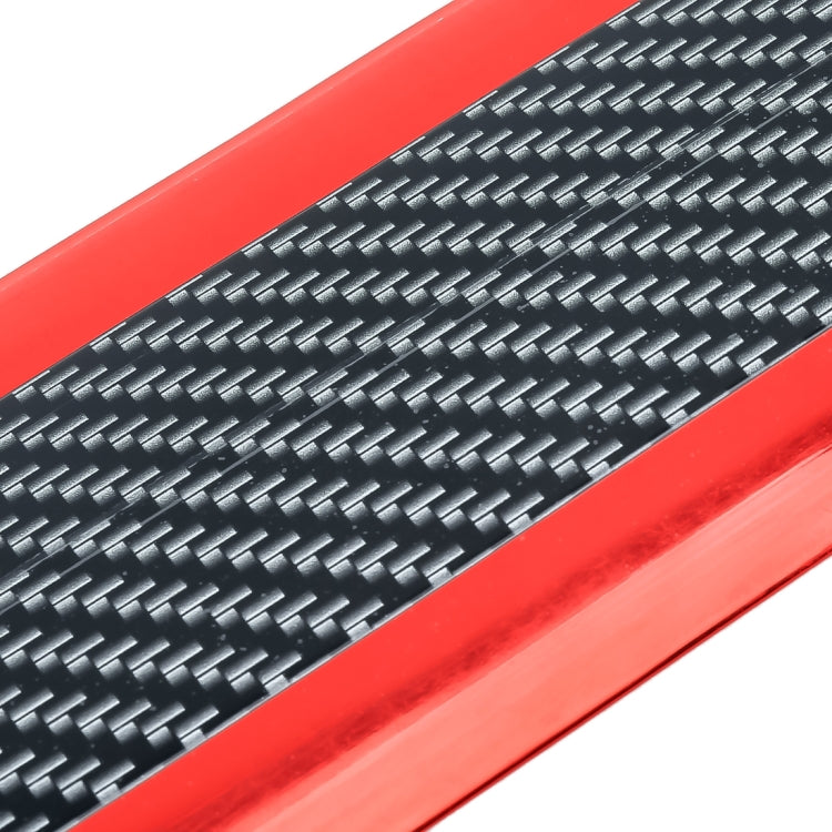Universal Electroplate Carbon Fibre Car Door Threshold Decoration Strip Decorative Sticker, Size : 3CM x 2M