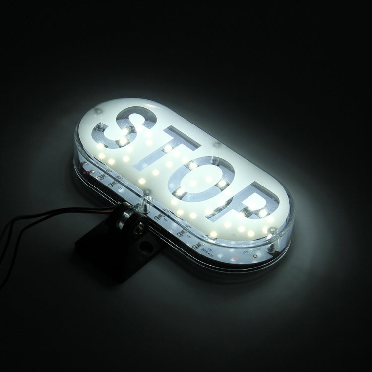 3W 150LM 6000K 36 SMD-2835-LEDs Flashing Strobe + Lighting Form Brake Light License Plate Light, DC 12V(White Light)