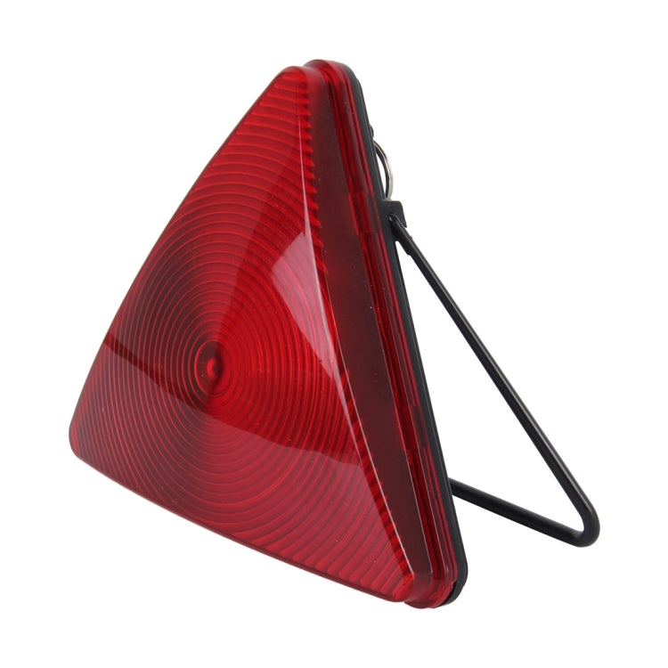 LED Safety Triangle Warning Light Reflector Emergency Road Flasher(Red Light)