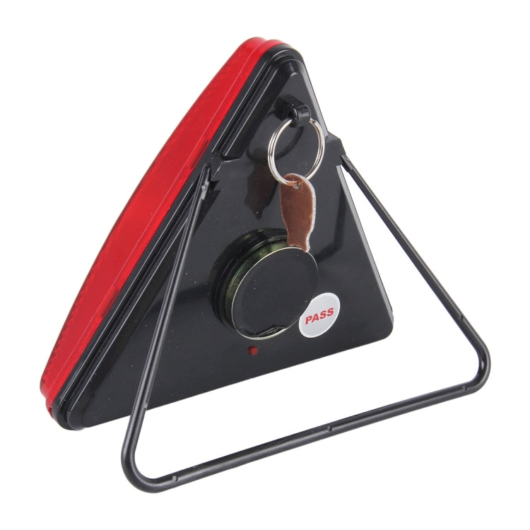 LED Safety Triangle Warning Light Reflector Emergency Road Flasher(Red Light)
