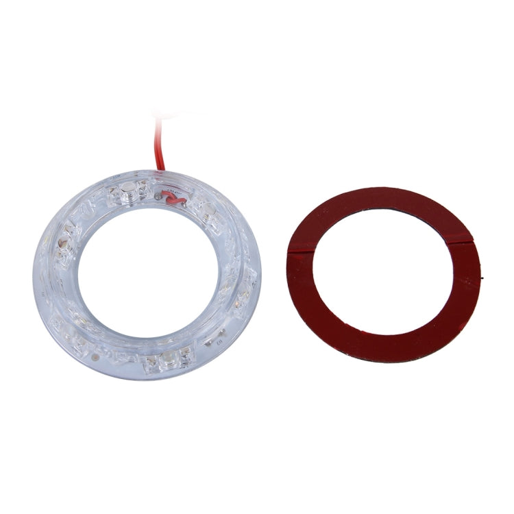 HY-1602A 3W 6 LEDs Car Angel Eyes Light, DC 12V(Colorful Light)