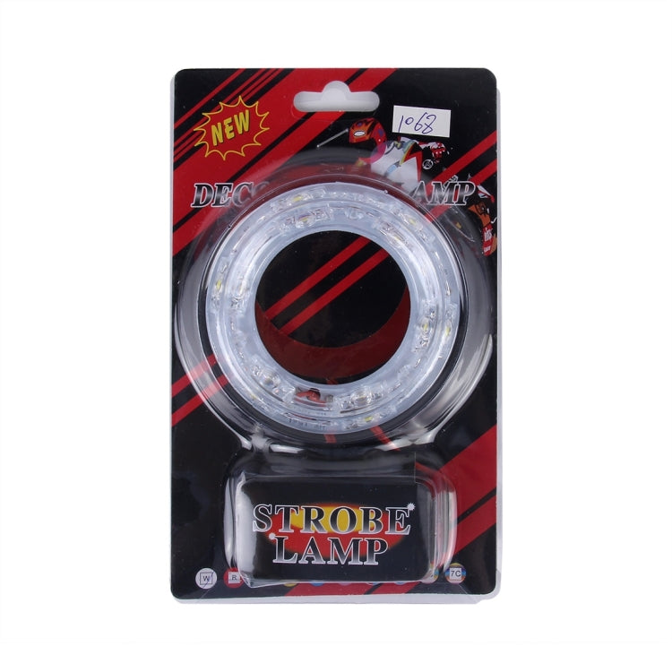 HY-1602A 3W 6 LEDs Car Angel Eyes Light, DC 12V(Colorful Light)