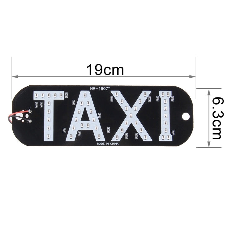 HR-1907T 3W Taxi Dome Lamp With 45 LED Lights, DC 12V