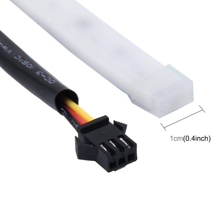 0.9m Car Auto Waterproof Universal Rear Ice Blue Tail Box Lights Brake Light Red Light Turn Signal Flowing Light LED Lamp Strip Tail Decoration
