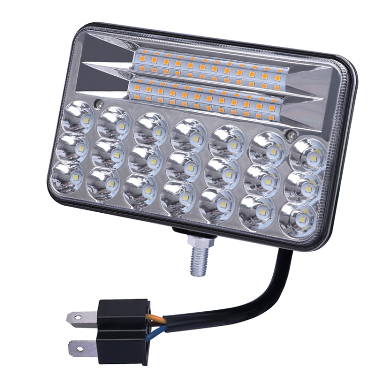 5 inch 22W DC 9-32V 2250LM IP67 3000-5000K Car Double Colors Truck Off-road Vehicle LED Work Lights / Headlight
