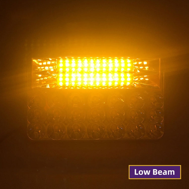 5 inch 22W DC 9-32V 2250LM IP67 3000-5000K Car Double Colors Truck Off-road Vehicle LED Work Lights / Headlight