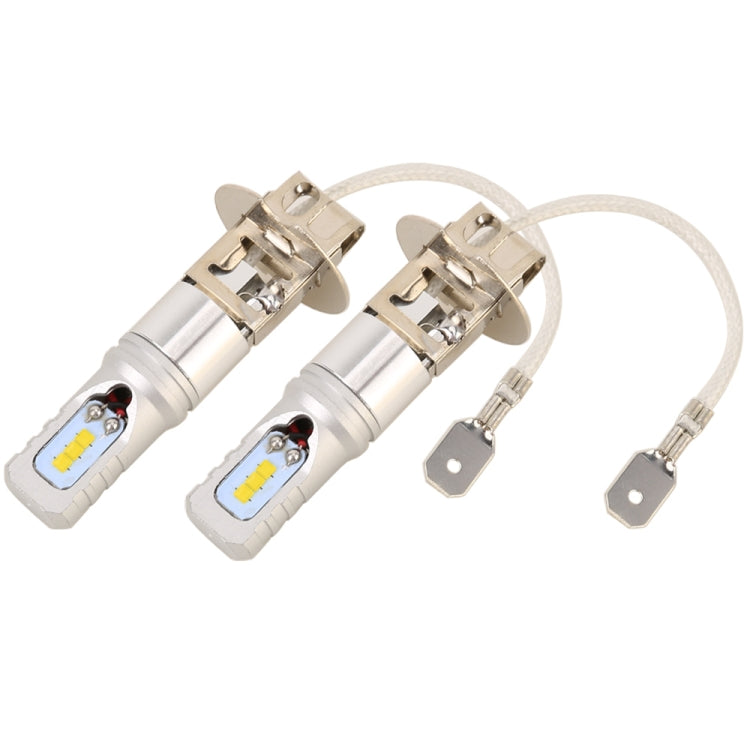 2 PCS H3 DC12V / 4.5W / 6000K / 360LM Car LED Fog Light with 6 CSP Lamp Beads, White Light