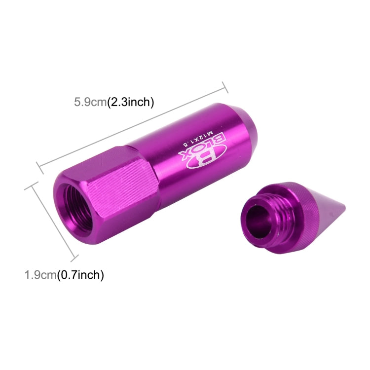20 PCS Aluminum Alloy Wheel Drive Hub Adaptor Car Wheel Nut