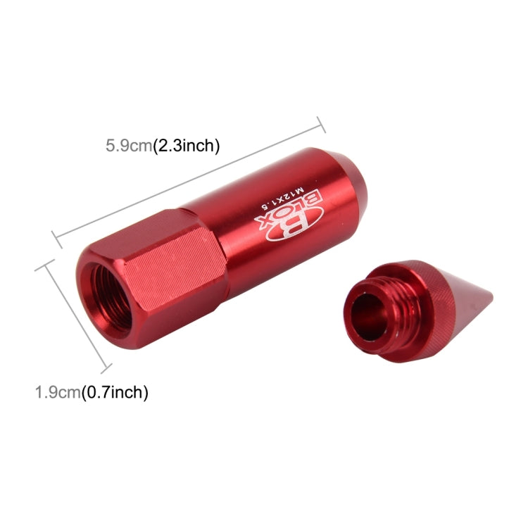 20 PCS Aluminum Alloy Wheel Drive Hub Adaptor Car Wheel Nut