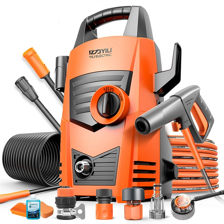 1200W High-power Household Washer Gun Cleaner Car Cleaning Pump Washing Machine Device with Rotary Brush, 220V