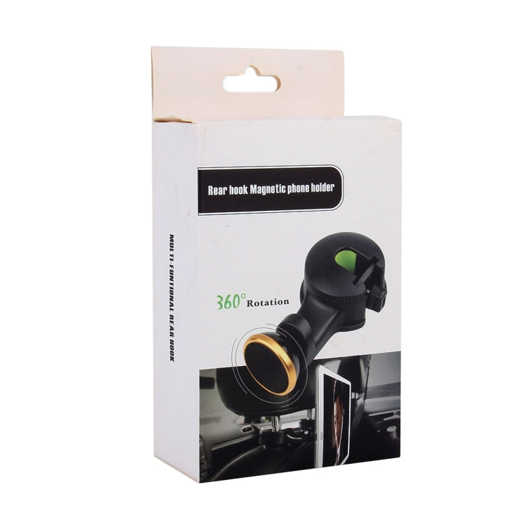 2 in 1 Vehicle Back Seat Hanger Hook Mobile Phone Magnetic Holder