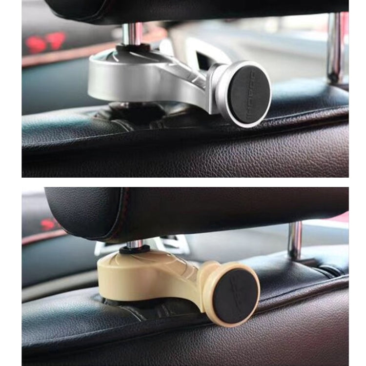 2 in 1 Vehicle Back Seat Hanger Hook Mobile Phone Magnetic Holder
