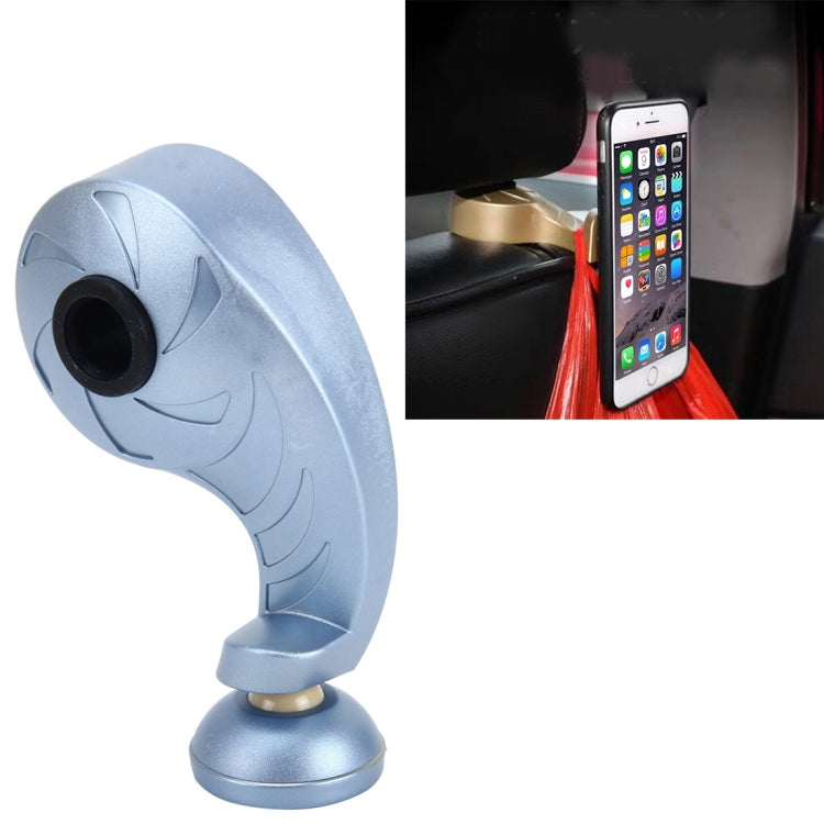 2 in 1 Vehicle Back Seat Hanger Hook Mobile Phone Magnetic Holder