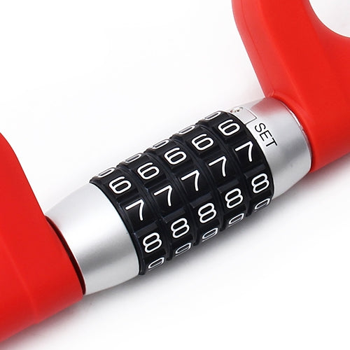 Automobile Steering Wheel Lock Anti-theft Lock Telescopic Anti-theft Cipher Lock for Car