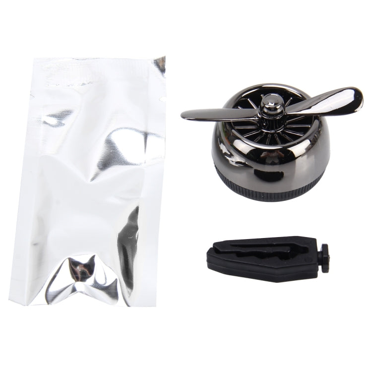 Automobile Air Conditioning Outlet Mini Fan Aircraft Rotary Aromatherapy Perfume Clip Car Air Conditioning Outlet Perfume Folder Car Perfume Aromatherapy with Essential Oil