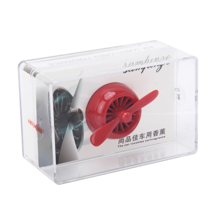Automobile Air Conditioning Outlet Mini Fan Aircraft Rotary Aromatherapy Perfume Clip Car Air Conditioning Outlet Perfume Folder Car Perfume Aromatherapy with Essential Oil