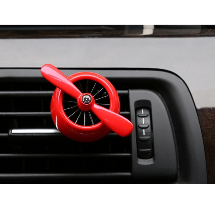 Automobile Air Conditioning Outlet Mini Fan Aircraft Rotary Aromatherapy Perfume Clip Car Air Conditioning Outlet Perfume Folder Car Perfume Aromatherapy with Essential Oil