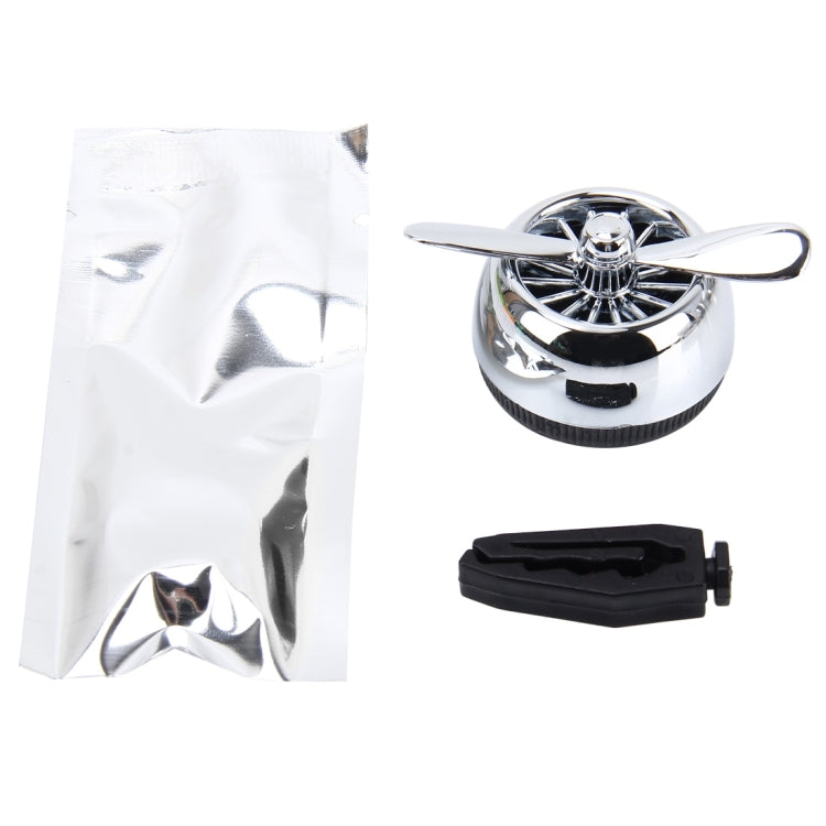Automobile Air Conditioning Outlet Mini Fan Aircraft Rotary Aromatherapy Perfume Clip Car Air Conditioning Outlet Perfume Folder Car Perfume Aromatherapy with Essential Oil