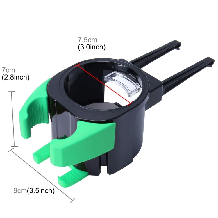 SHUNWEI SD-1027 Car Auto Multi-functional ABS Air Vent Drink Holder Bottle Cup Holder Phone Holder Mobile Mount