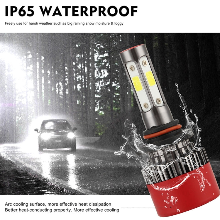 2 PCS EV16 9005 / 9006 DC8-48V / 24W / 2800LM / 6000K IP67 Car LED Headlight Lamps