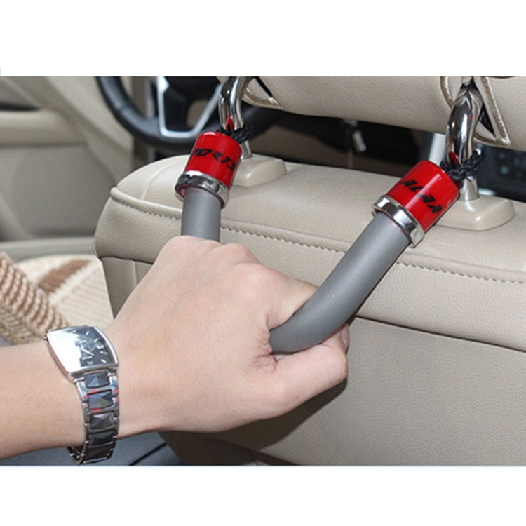 Car Seat Headrest Soft Safety Handle Holder Hanger with Hooks