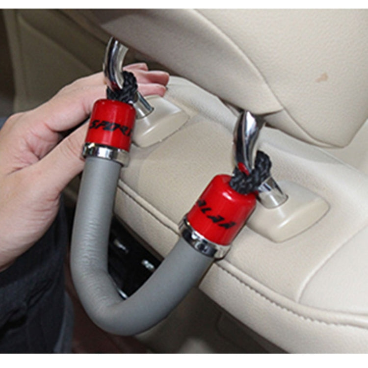 Car Seat Headrest Soft Safety Handle Holder Hanger with Hooks