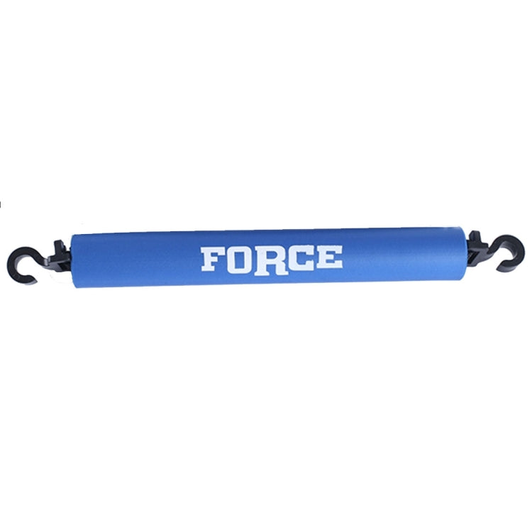 Car Seat Headrest Soft Safety Handle Holder Hanger with Hooks(Blue)