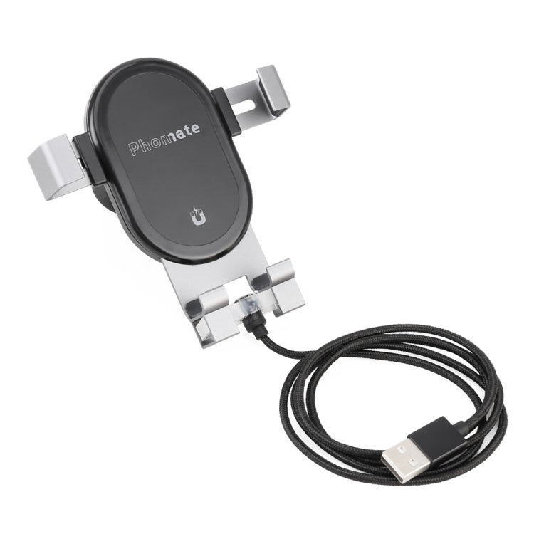 Micro Port Universal Car Air Outlet Mobile Phone Charging Bracket