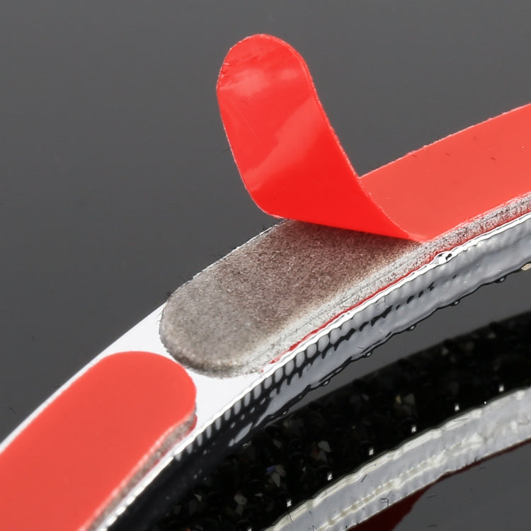 Universal Car Steering Wheel Curcle Diamond Decorative Stickers for Audi
