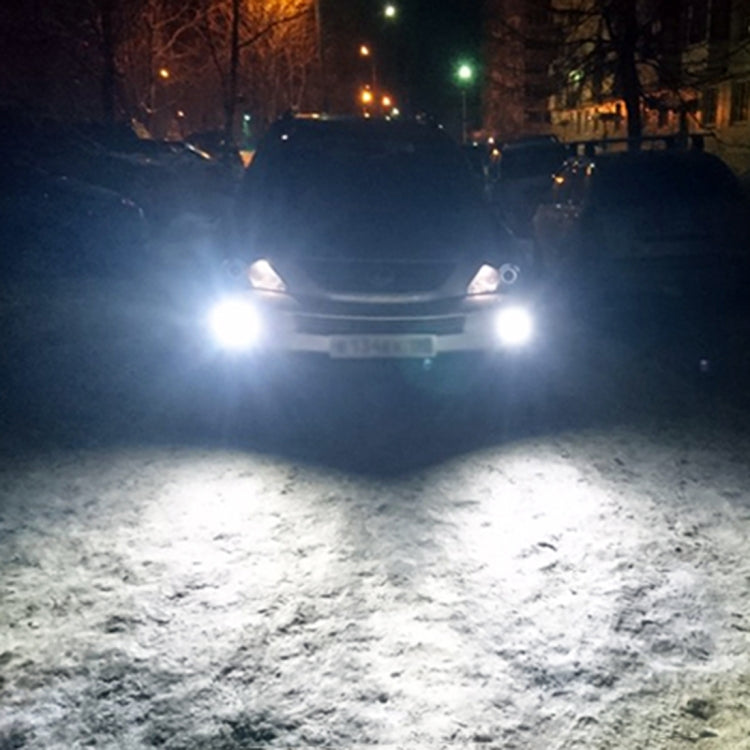 2 PCS 9006 DC9-16V / 3.5W / 6000K / 320LM Car Auto Fog Light 12LEDs SMD-ZH3030 Lamps, with Constant Current(White Light)