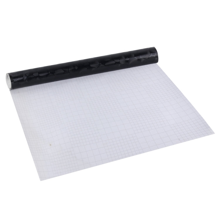 1.52m × 0.5m Car Water Cube Texture Wrapping Auto Vehicle Change Color Sticker Roll Motorcycle Decal Sheet Tint Vinyl Air Bubble Free(Black)