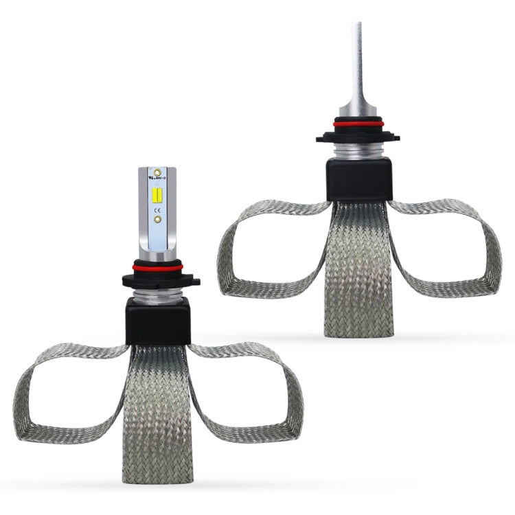 2 PCS T9 HB3 / 9005 / H10 9-36V / 25W / 3000K 4300K 6000K / 3000LM IP68 Car Triple Color LED Headlight Lamps