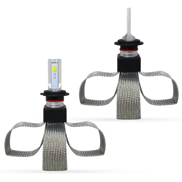 2 PCS T9 H7 9-36V / 25W / 3000K 4300K 6000K / 3000LM IP68 Car Triple Color LED Headlight Lamps