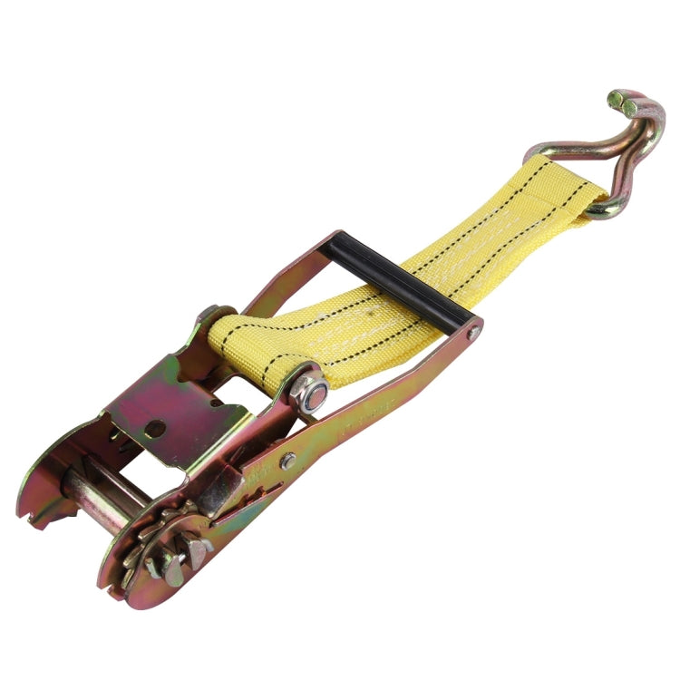 ZONGYUAN 10m×5cm 5 Ton Car Bundled Device with Hook And Buckle High Strength Cable Cord Heavy Duty Recovery Securing Accessories for Cars Trucks