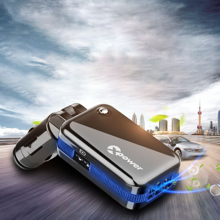 XPower G3 Car Air Purifier Negative Ions Air Cleaner + 3.4A Dual USB Quick Charger