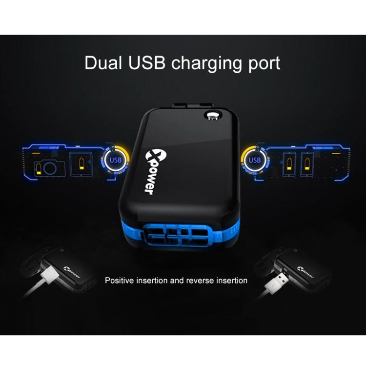 XPower G3 Car Air Purifier Negative Ions Air Cleaner + 3.4A Dual USB Quick Charger