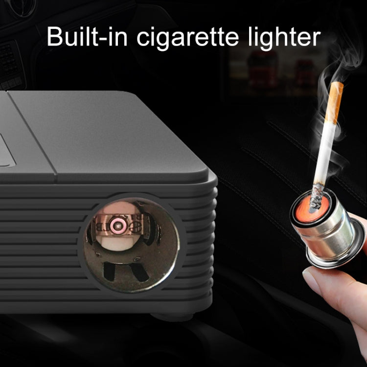 XPower T1A 250W DC 12V to AC 220V Car Multi-functional Digital Display Power Inverter 4 USB Ports 8.0A Charger Adapter + Negative Ions Air Cleaner