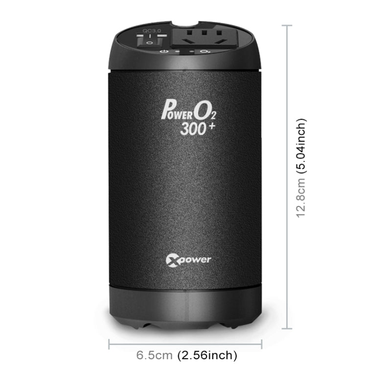 XPower T300 DC 12V to AC 220V Car Multi-functional Power Inverter 2.4A USB Charger Adapter + Negative Ions Air Cleaner