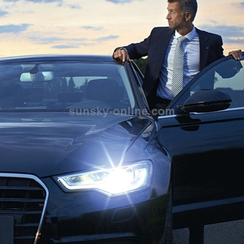 2 PCS 880 Halogen Head Lamp 12V 27W 2400 LM 5000K Warm White Light